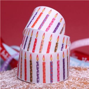 Cake Ribbons - Candle