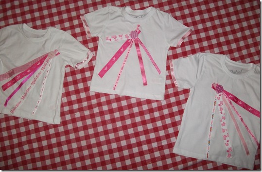 Ribbon T-shirts for Girls, June 2014 003