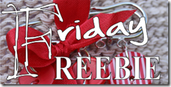 blog friday freebie