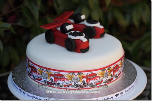 hello wednesday racing cake