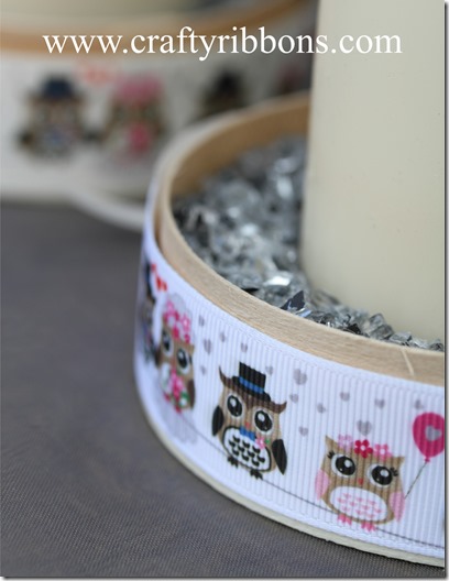 wedding owls candles