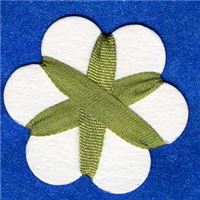 4mm Silk Ribbon - Khaki